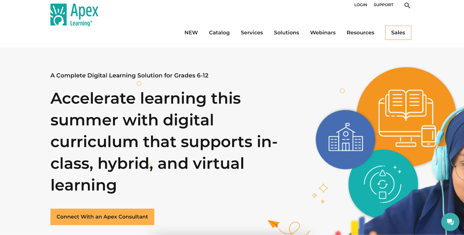 apex learning edtech solution