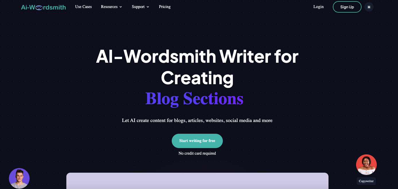 ai-wordsmith content writing