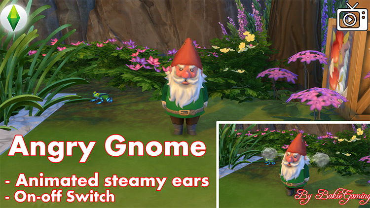 Angry Gnome Mod for The Sims 4