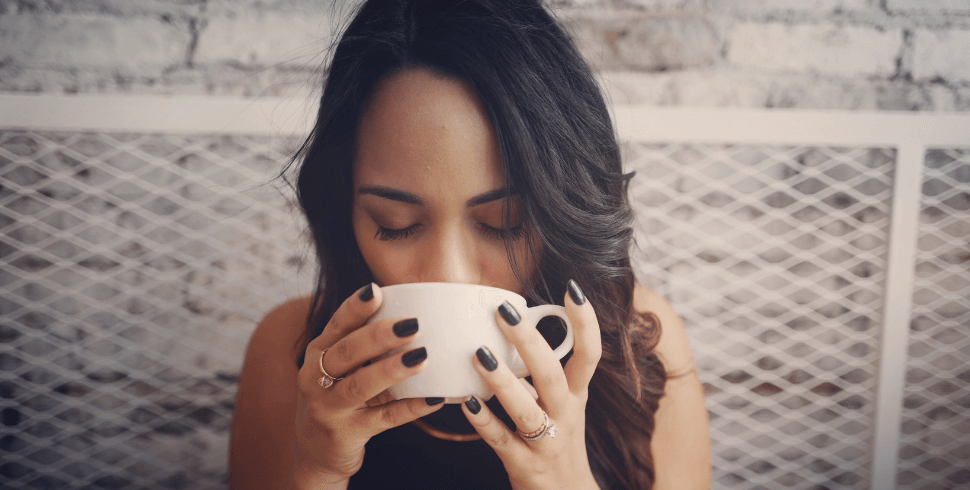 women drinking cbd tea and enjoying cbd tea benefits