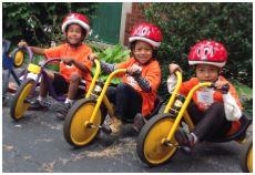kids and trikes
