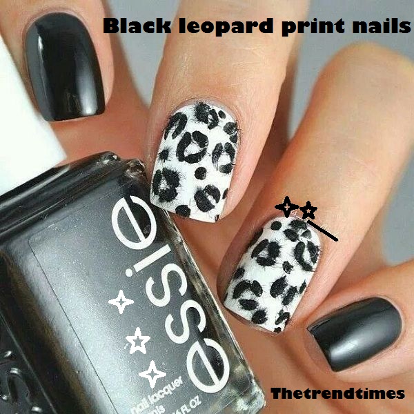 Leopard Print Nails