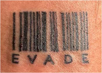 Small Barcode Tattoo