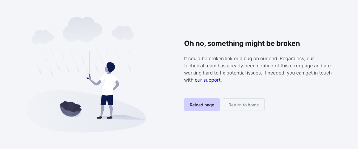 Audience Project's 404 page