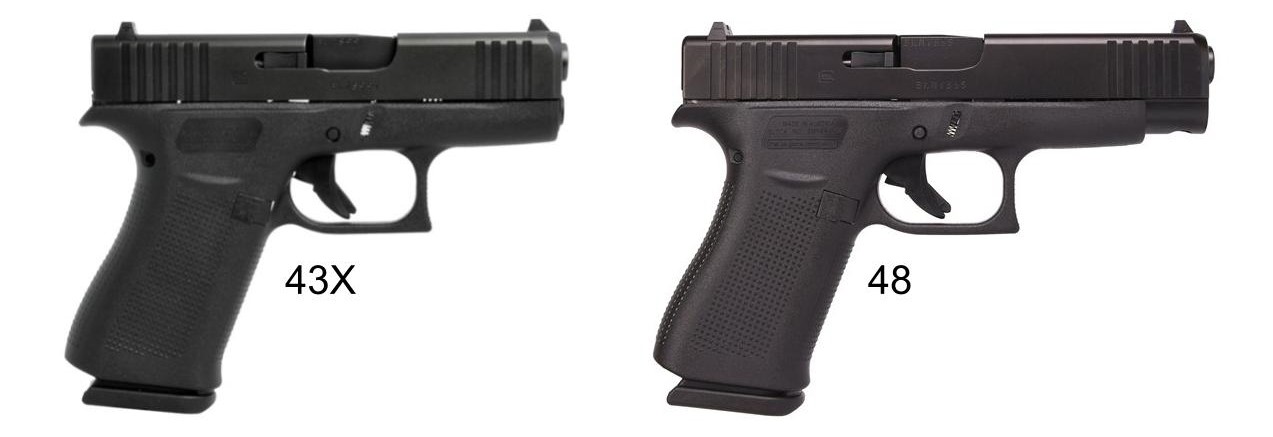 Glock 48 and 43x 