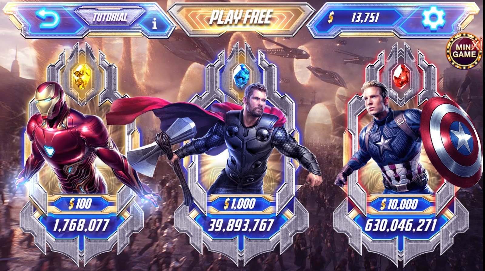 Cách chơi game Avengers - Game slot hot nhất 2020