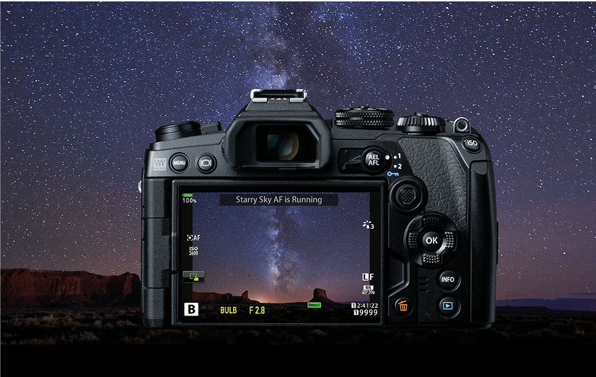 Olympus OM-D E-1 Mark III Mirrorless Camera With Starry Sky, 48% OFF