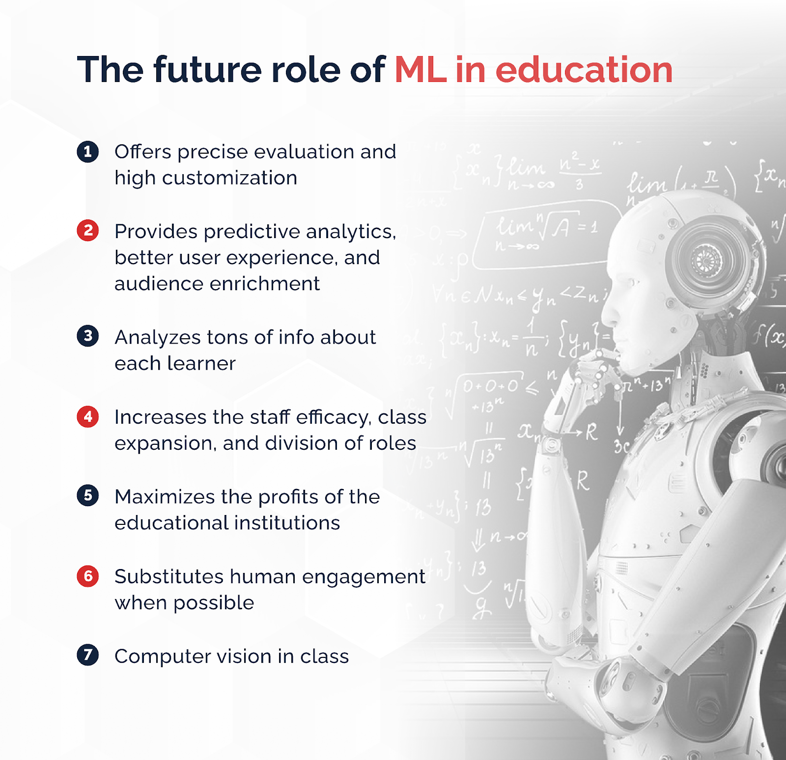 The Future of Machine Learning in the Education Sector