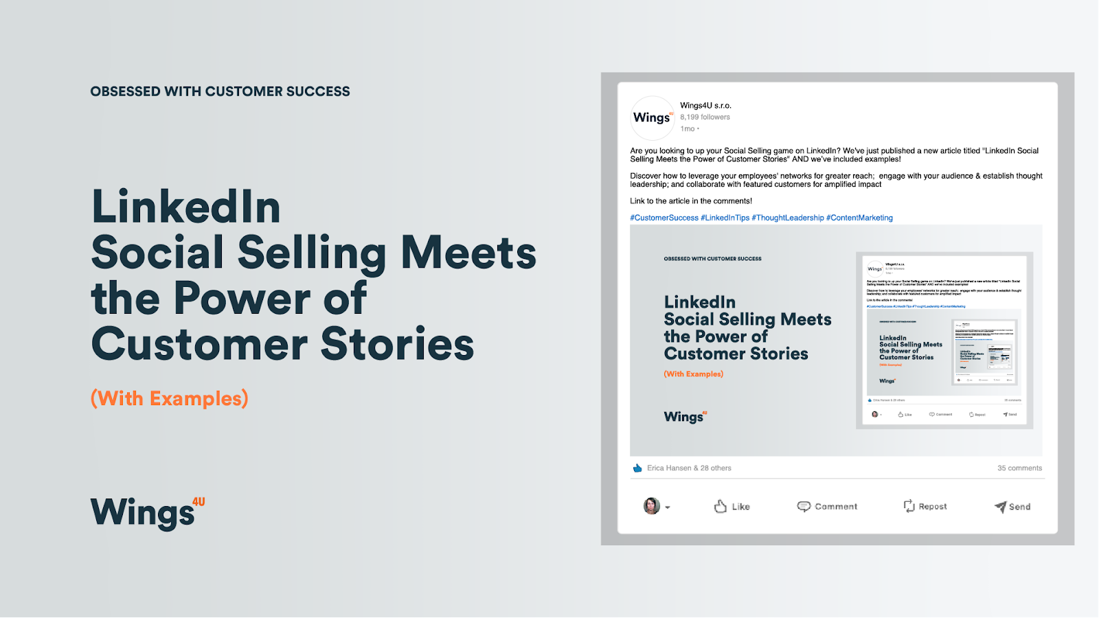 LinkedIn Social Selling Meets the Power of Customer Stories