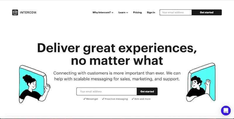 Intercom - modern live chat