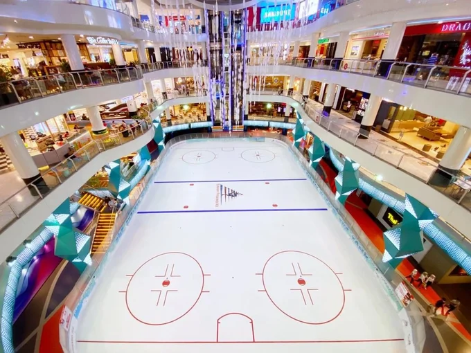 Ice skating paradigm mall price