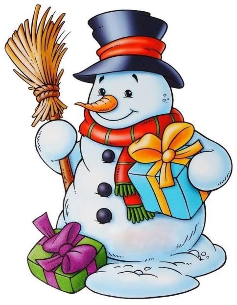 Картинки снеговик для детей (35 шт.)