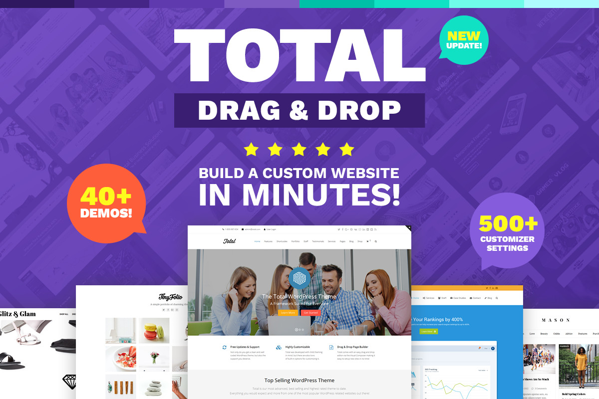 Tema WordPress Total