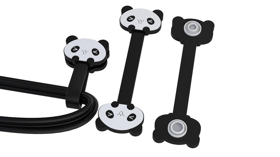 Cute Cartoon Animals panda shape cable winder price under $3