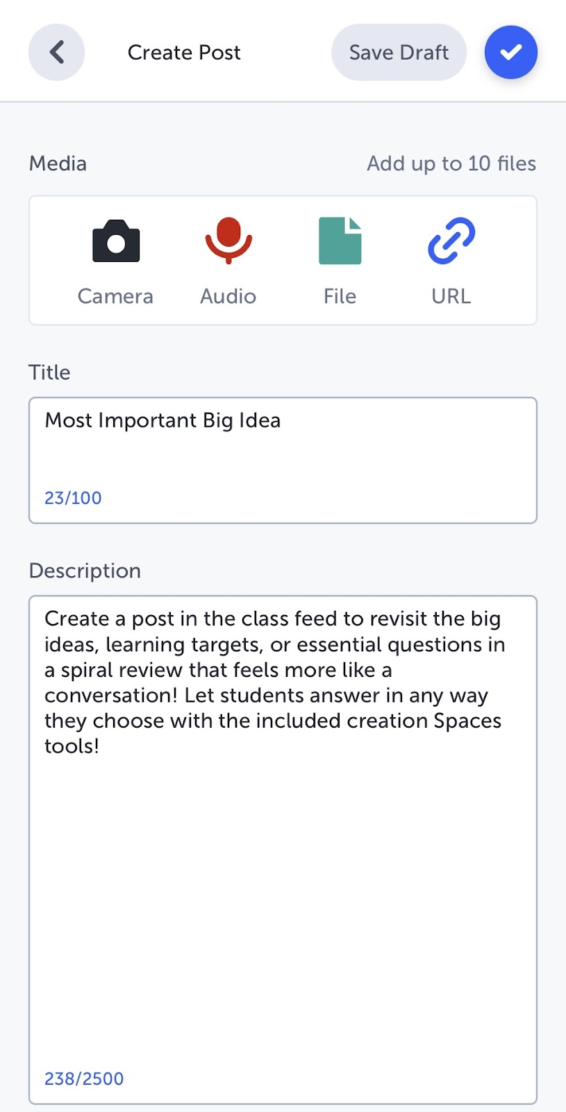 Create and connect learning targets in a refreshing way for your students to reivew.