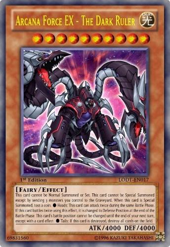 Arcana Force EX - The Dark Ruler by Kai1411 on DeviantArt