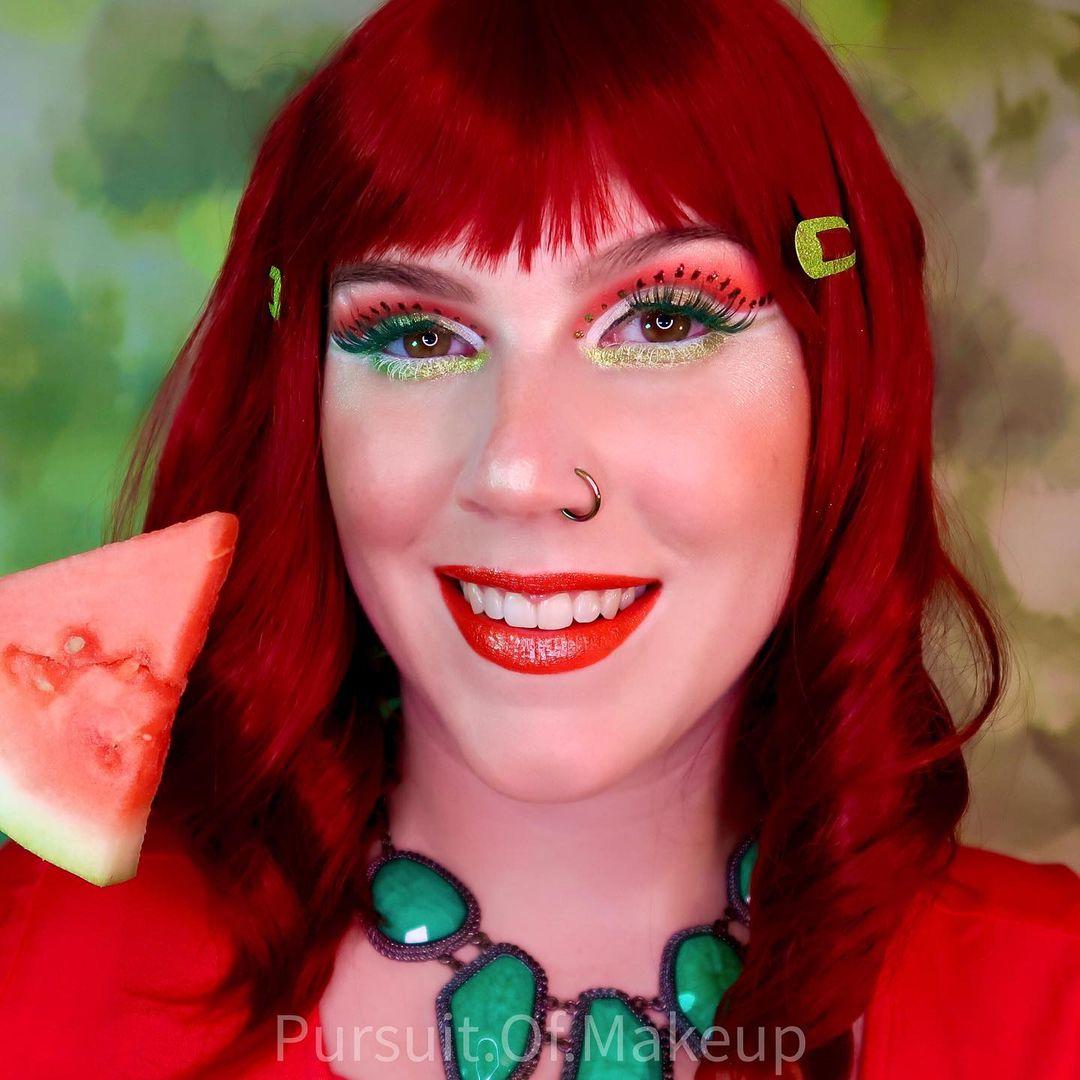 Watermelon Makeup
