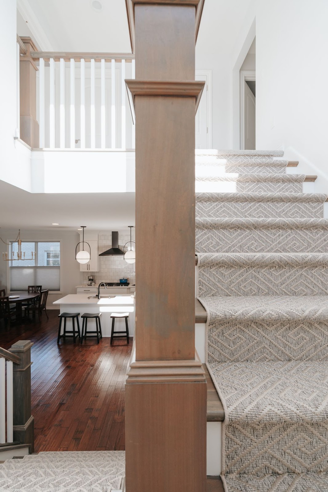ECLECTIC MODERN MINIMALIST // JENER + SUNSET STAIRCASE REVEAL image 5
