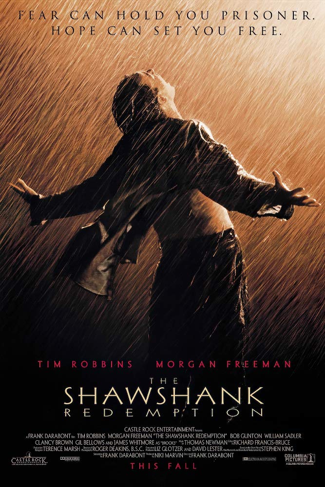 Shawshank Redemption Movie Poster (US Version)