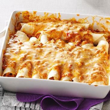 Simple Creamy Chicken Enchiladas Recipe: How to Make It