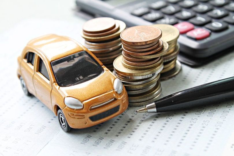 Trading in a financed
