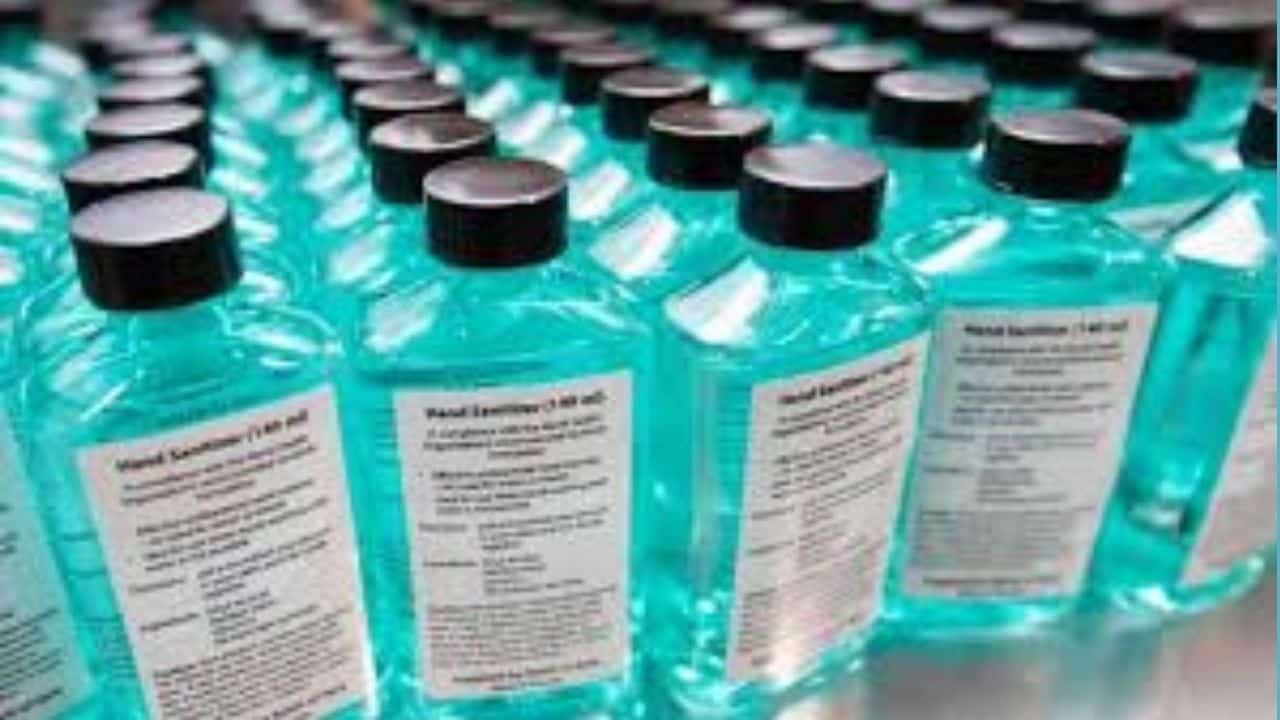 GST rate on alcohol-based hand sanitizers