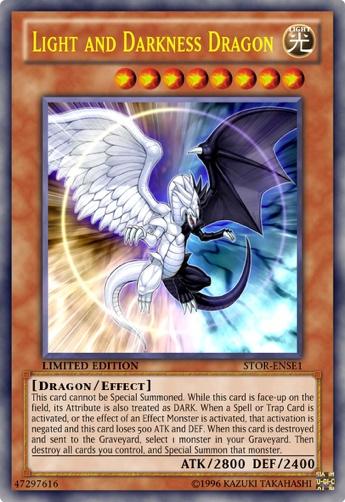 Light and Darkness Dragon