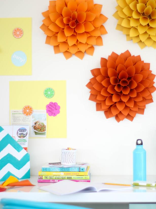Easy And Clever DIY Projects: Giant Dahlias 