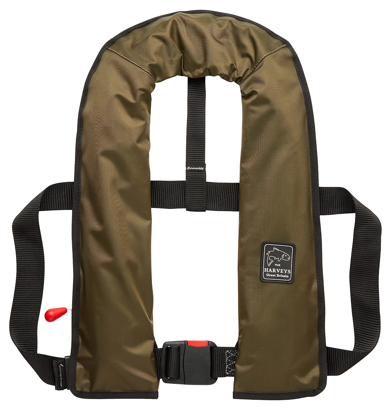 Harveys Lightweight Automatic Fishing Lifejacket