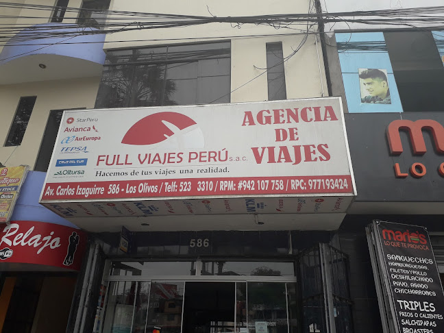 FULL VIAJES PERU S A C - Los Olivos