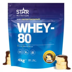 Star Nutrition Whey 80 proteinpulver