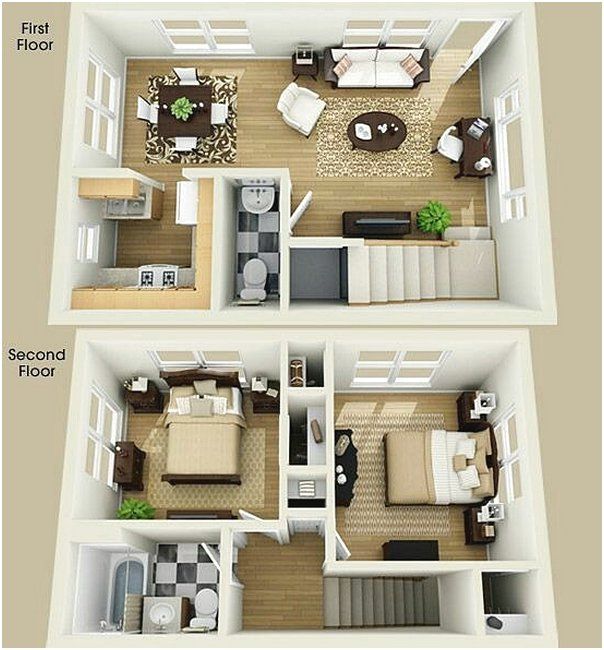 denah apartemen