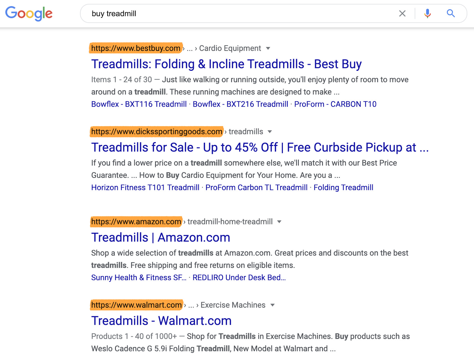 Google search to find out transactional keywords