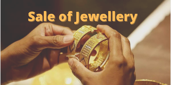 sale of jewellery