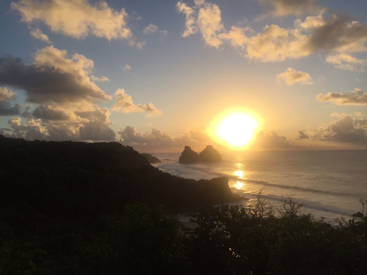 por do sol mais lindo do mundo fernando de noronha