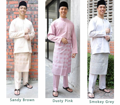 koleksi baju melayu warna putih 2018