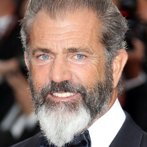 Picture of a Mel Gibson rocking Van Dyke beard