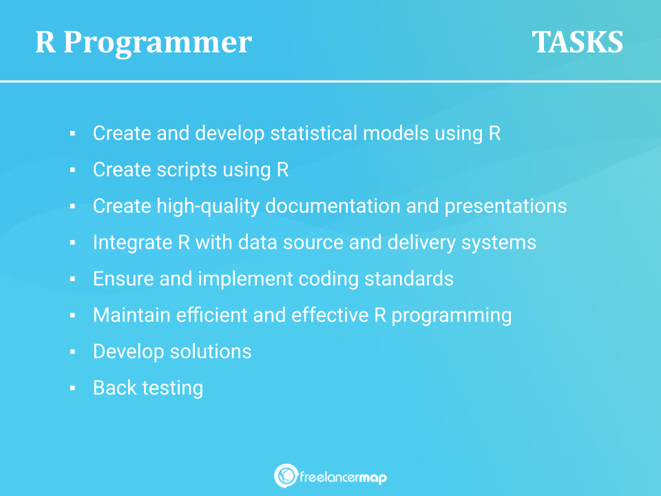 Responsibilities of an R Programmer