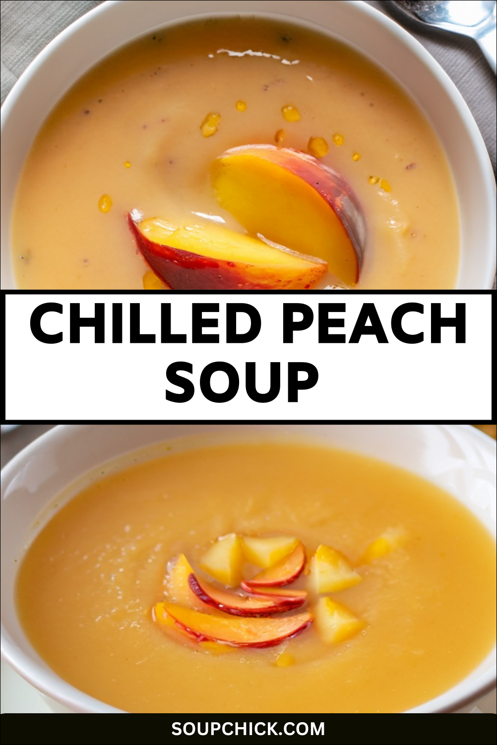 peach soup
