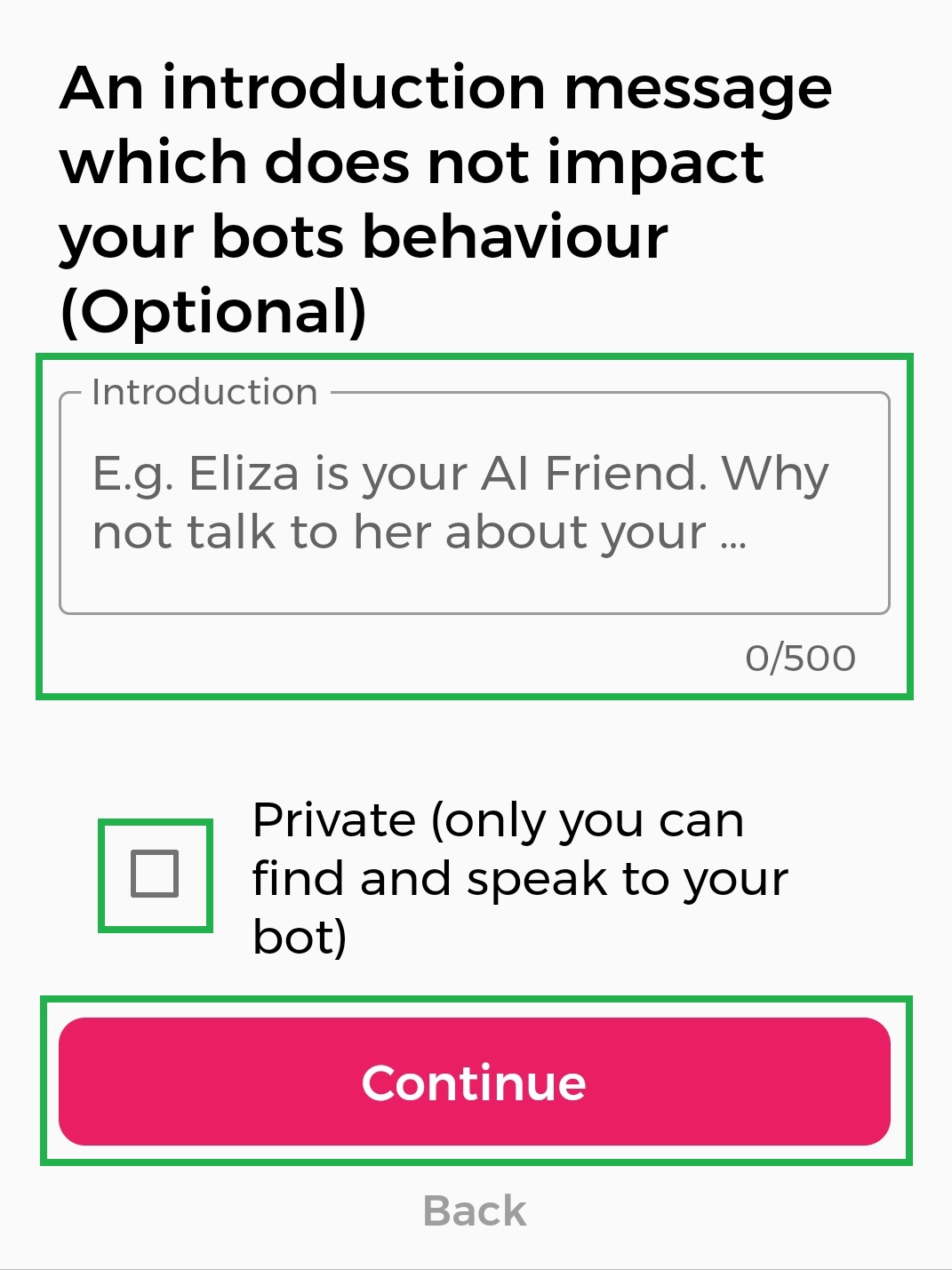 how to create a chatbot on Chai AI