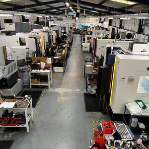 The busy shop floor at Tooltech.