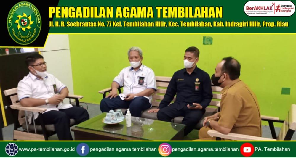 Kunjungan Silaturahmi Pengadilan Agama Tembilahan Ke Dinas Kominfo Kabupaten Indragiri Hilir | (25/5)