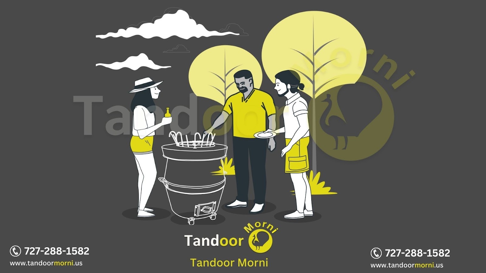 In the pictures, individuals can be seen enjoying an outdoor tandoor oven. If you're looking for a tandoor for sale in New York and appreciate them, get one right now.