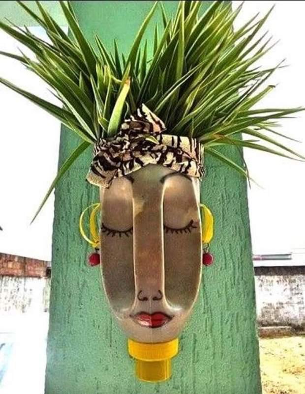 Proyecto en casa: macetas cool con botellas recicladas para tus plantitas