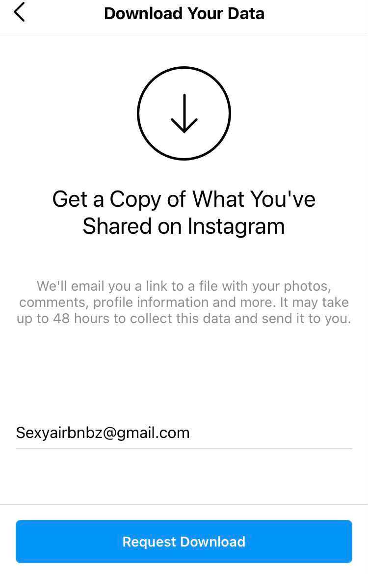 how to download the photos on your Instagram 