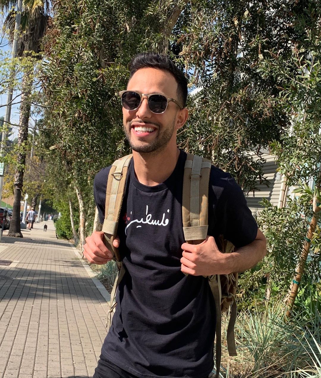 Who is Anwar Jibawi's girlfriend?