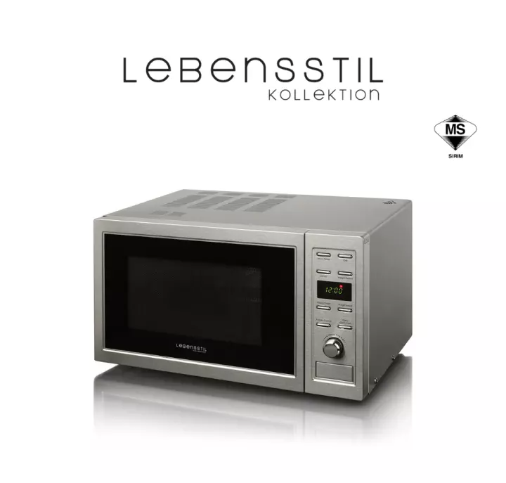 Lebensstil Kollektion Combi Microwave 23L.