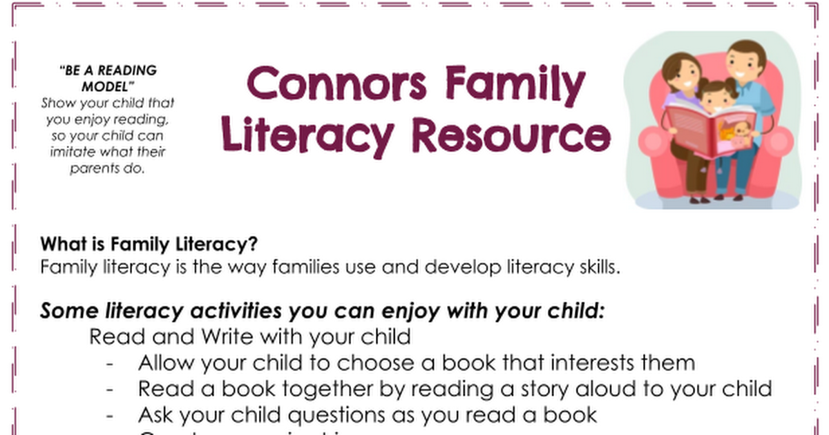 Connors Family Literacy Resource