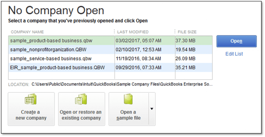 quickbooks error 6073: company file