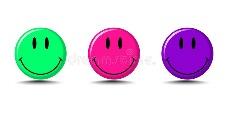 Fije De Emoji Sonriente En Colores Modernos Con La Sombra En Fondo En  Blanco Imagen de archivo editorial - Ilustración de aislado, alegre:  136581049